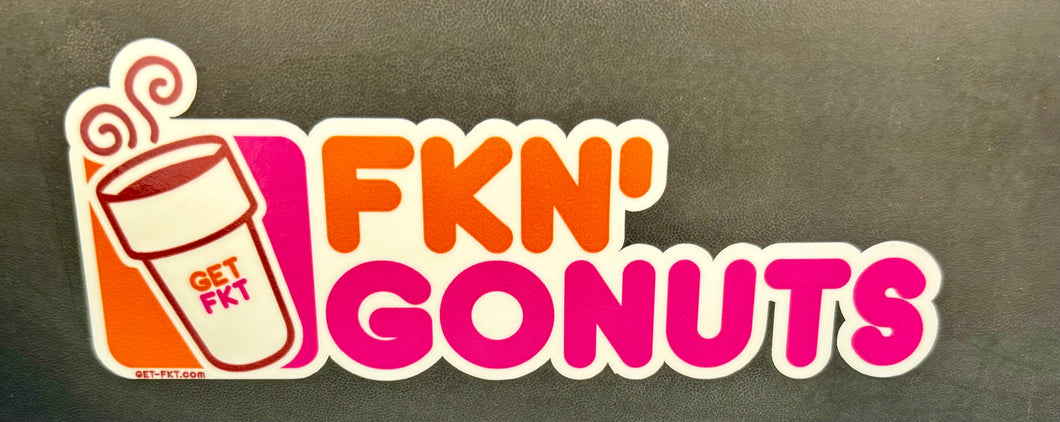 FKN Gonuts decal